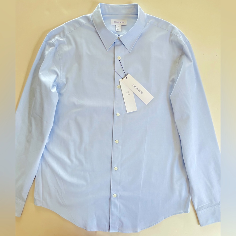 Calvin Klein Mens dress stretch shirt size M